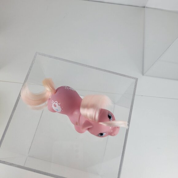 My Little Pony MLP 1985 Pink Baby Tiddly Winks Hasbro - Picture 5 of 16
